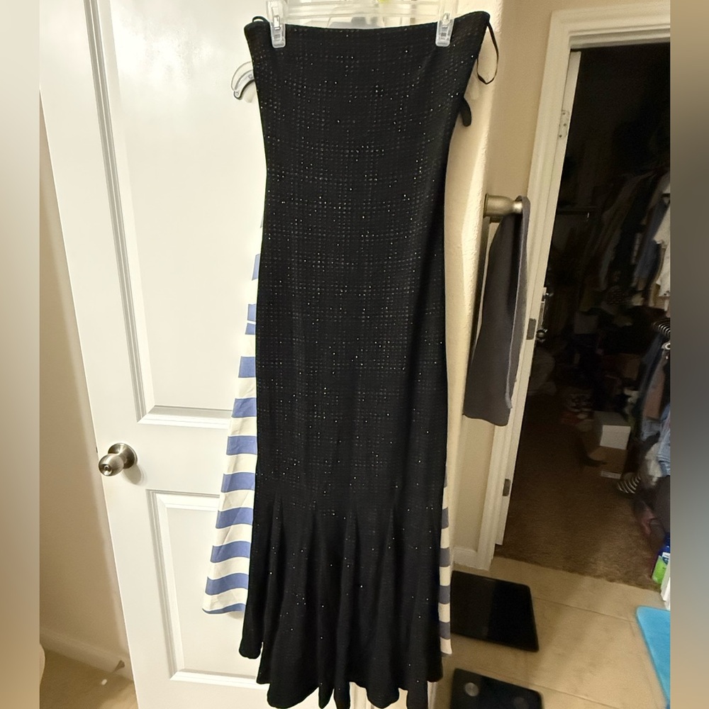 Vintage strapless mermaid dress